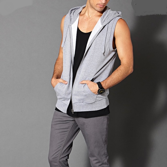 NEW Sleeveless Hoodie